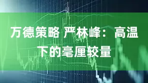 万德策略 严林峰：高温下的毫厘较量